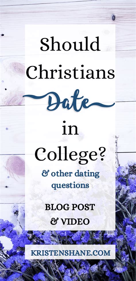 christian dating in college